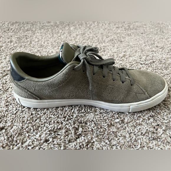 Adidas green suede sneakers, VGUC. - Picture 3 of 16